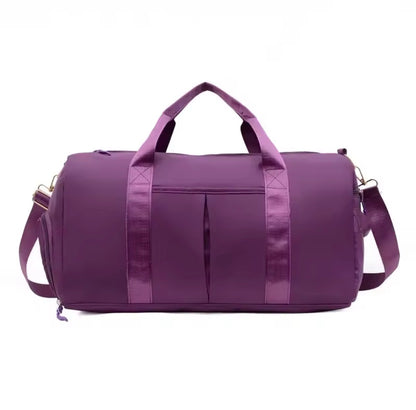 Waterproof Fitness Sports Travel Duffel Bag - Versatile Weekender for Men and Women